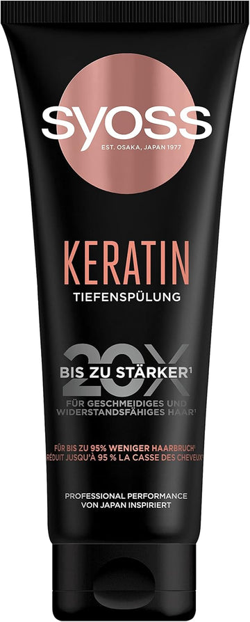 Syoss Keratin Deep Rinse Conditioner 250 Ml
