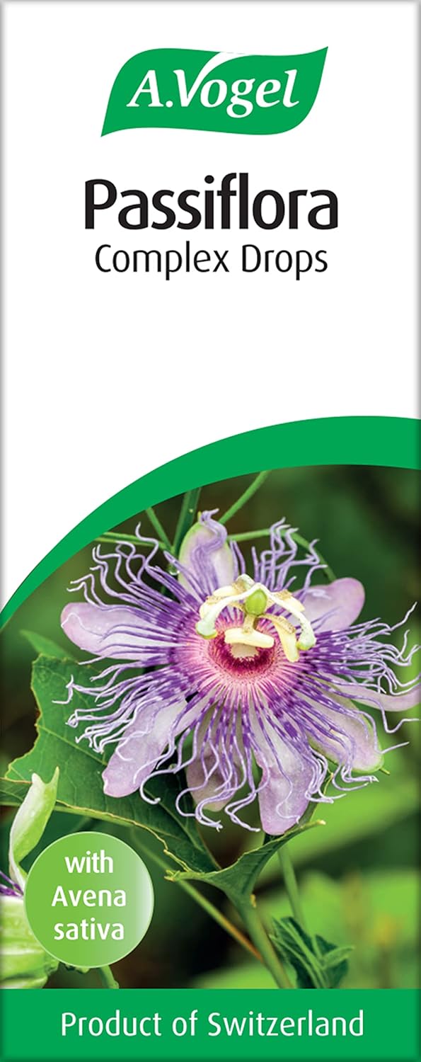 A.Vogel Passiflora Complex drops - with Passion Flower Extract - 50ml : Amazon.co.uk: Health & Personal Care