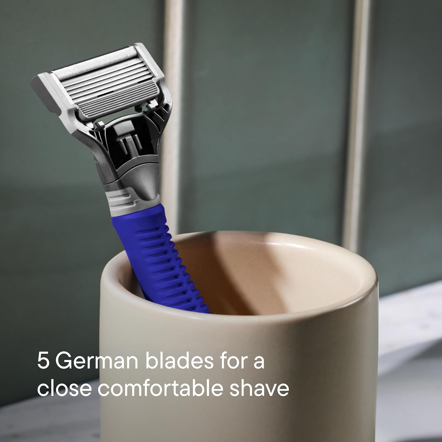 Harry'S Shaving Kit For Men - Razor Handle And 3 Razor Blade Refill Cartridges - Chrome Edition : Beauty & Personal Care