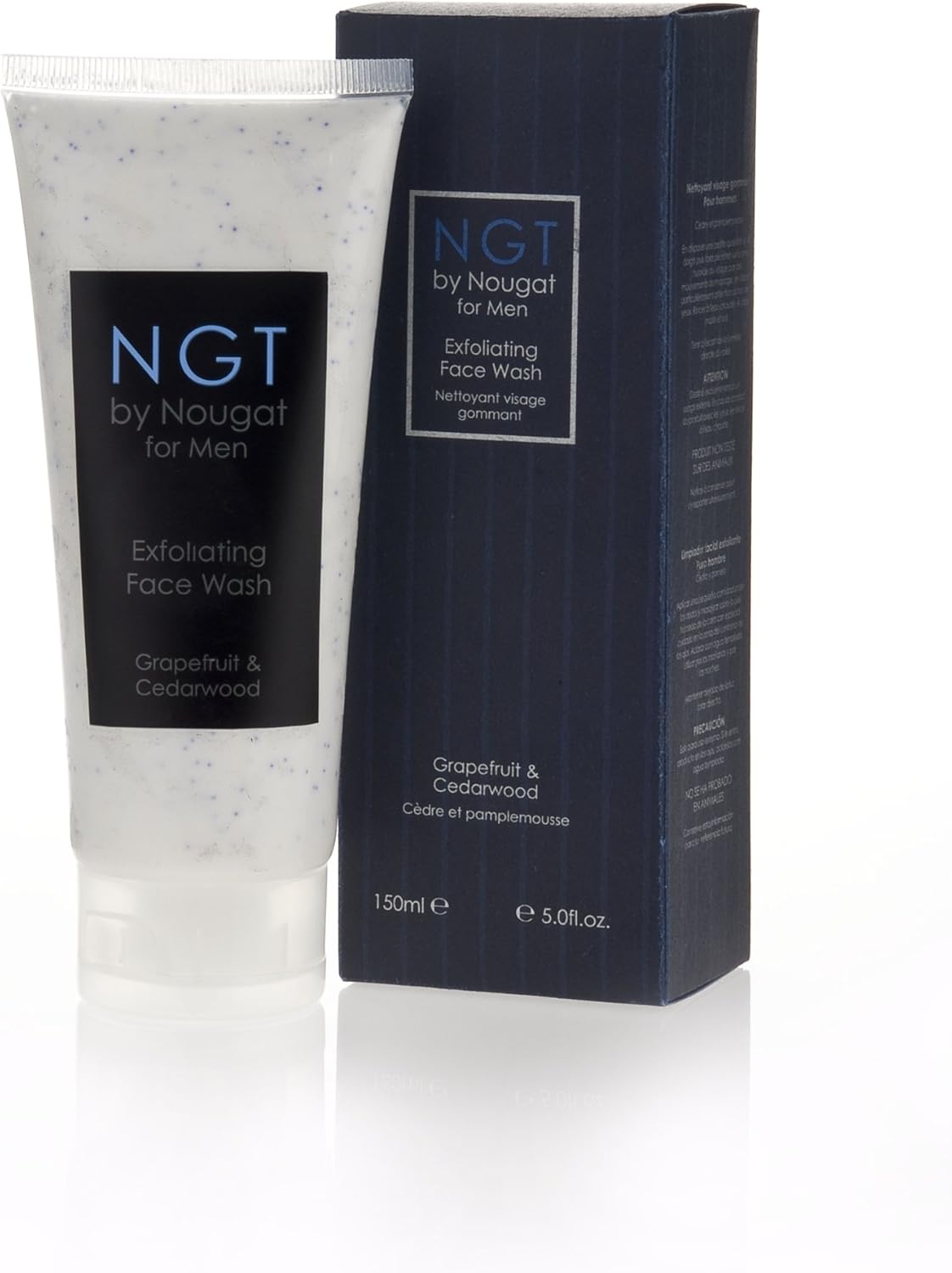 Ngt For Men By Nougat London Exfoliating Face Wash Grapefruit And Cedarwood 150Ml