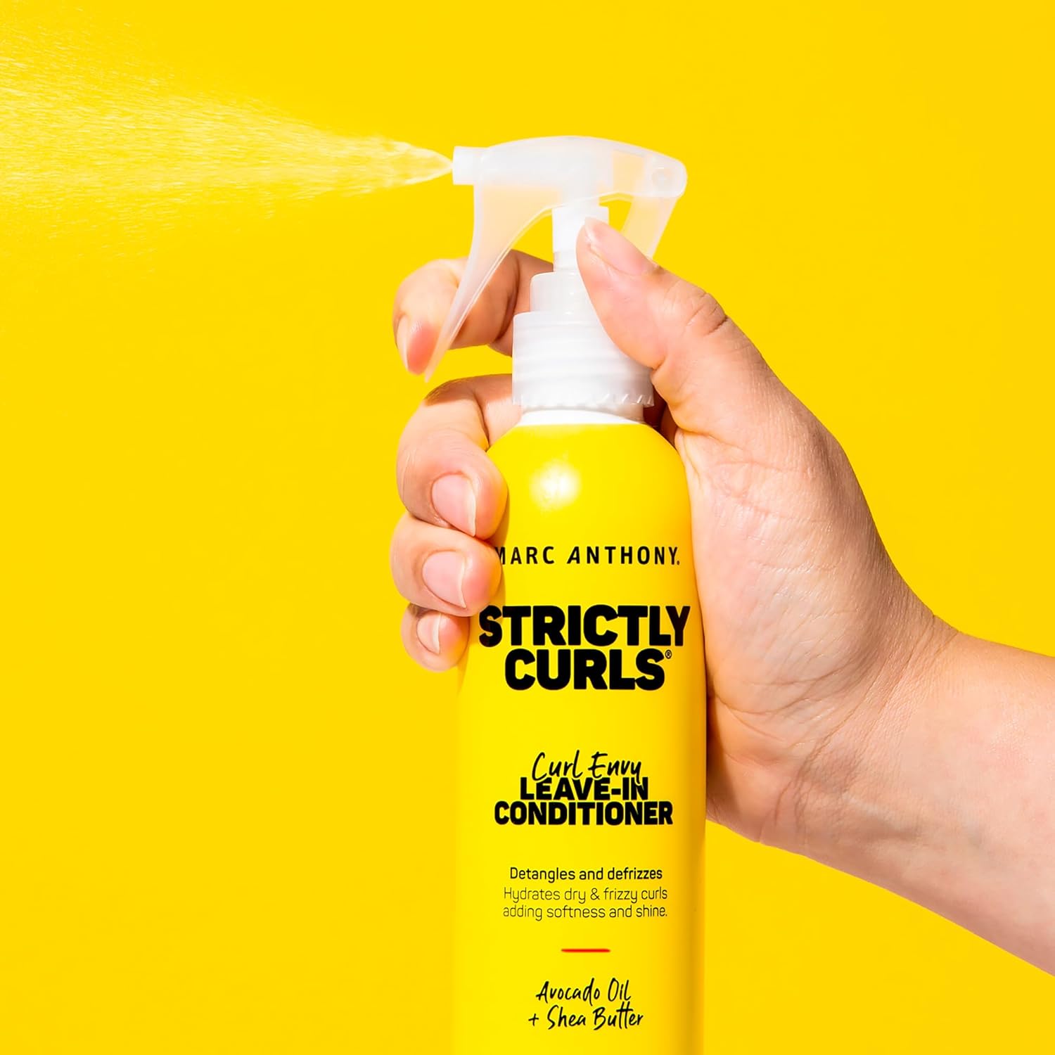 Marc Anthony Leave-In Conditioner, Strictly Curls - Shea Butter, Vitamin E & Avocado Oil Softens & Defines Coarse Curls - Sulfate-Free Anti-Frizz Styling Product For Curly, & Wavy Hair : Beauty & Personal Care