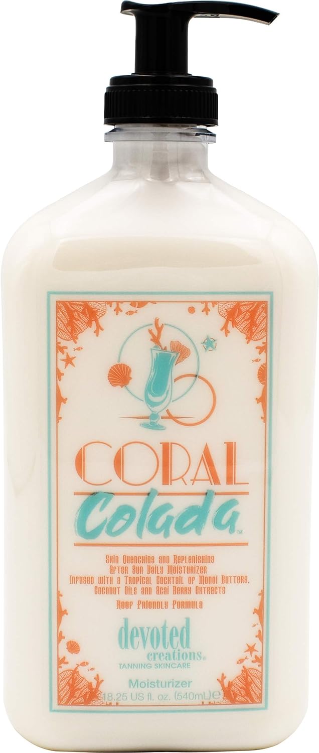 Devoted Creations Coral Colada Moisturizer 18.25 Oz