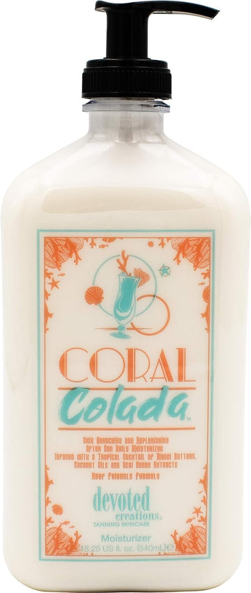 Devoted Creations Coral Colada Moisturizer 18.25 Oz