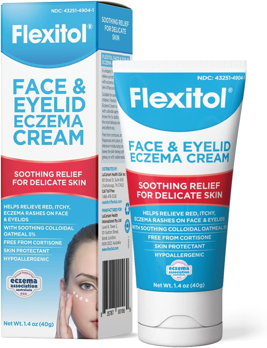 Flexitol Usa Face & Eyelid Eczema Cream 40G / 1.4Oz