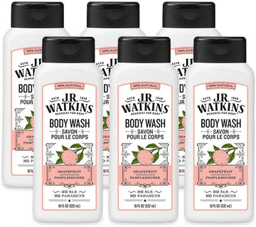 J.R. Watkins Daily Moisturizing Lemon Cream Body Wash, 18 Ounce