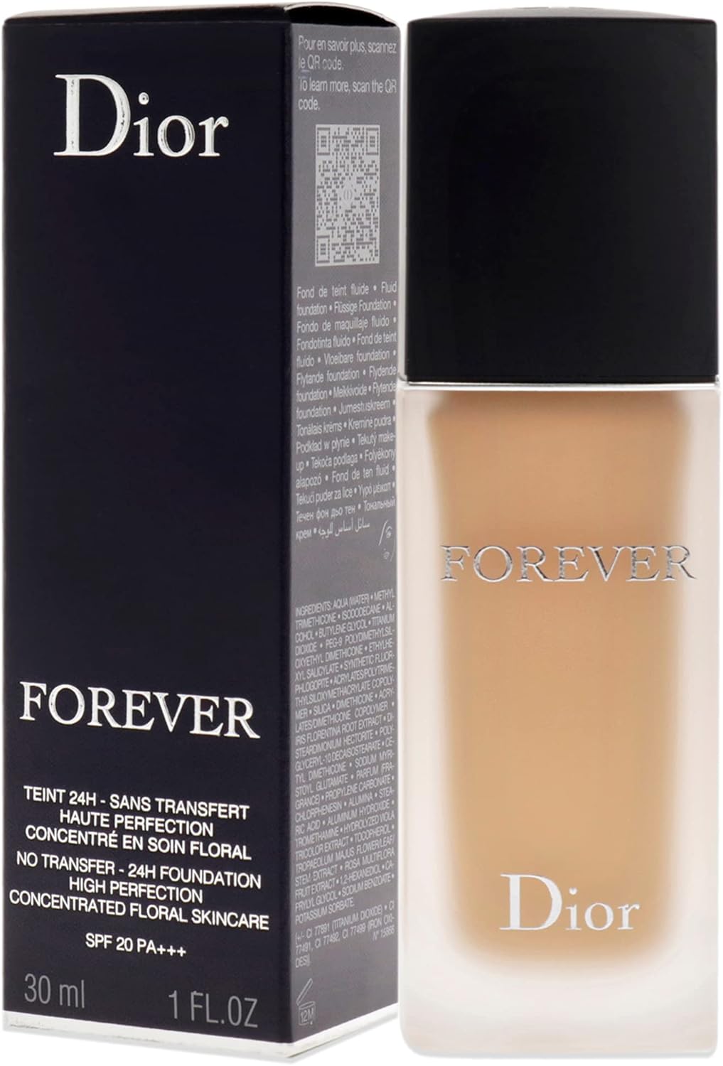 Christian Dior Dior Forever Foundation Spf 20-4N Neutral For Women 1 Oz Foundation Beige