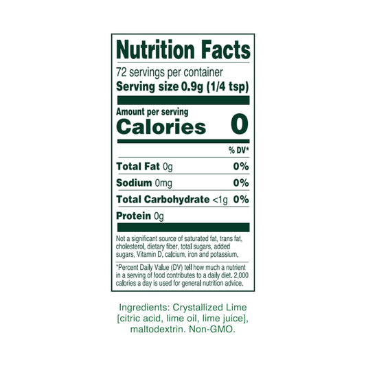 True Citrus Lime Shaker, 2.29 Ounce (Pack Of 6)