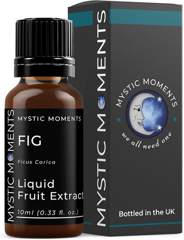 Mystic Moments | Fig - Liquid Fruit Extract 10ml | Perfect for Skin Care, Creams, Lotions and DIY beauty products Vegan GMO Free