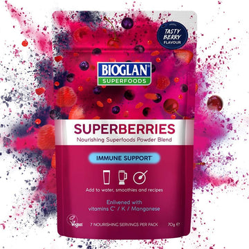 Bioglan Superfoods Superberries | Vitamin C | Manganese | 70G