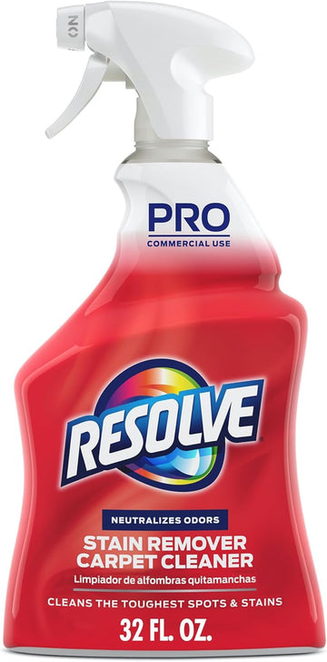 Resolve Professional Strength Spot And Stain Carpet Cleaner, Carpet Cleaner, Carpet Cleaner Solution, 32 Fl Oz