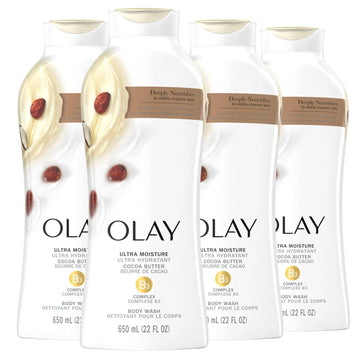 Olay Ultra Moisture With Cocoa Butter (Pack Of 4)