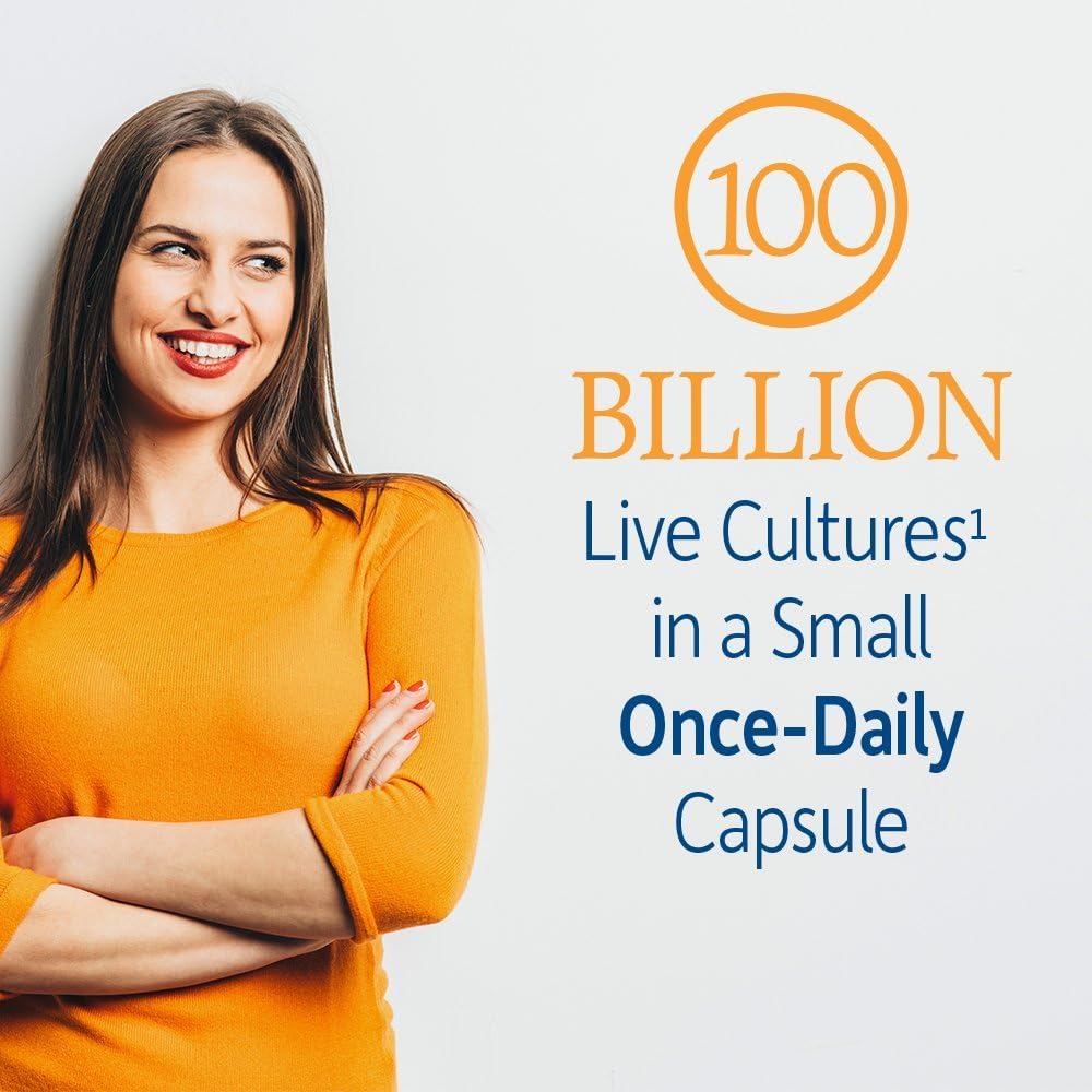 Garden Of Life Raw Probiotics For Women And Men With Digestive Enzymes, 100 Billion Cfu, Clinically Studied Strains, 30 Capsules : Health & Household