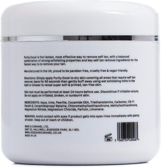 Rose & Caramel Purity Excel 60 Second Fake Tan Remover 200Ml