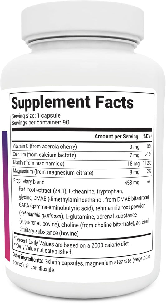 Dr. Berg Sleep Aid Regular Formula – Natural Support for Deep Sleeping Cycles - Fatigue and Stress Support Capsule Helps Calm Body and Mind – Best Non Habit Forming Supplements