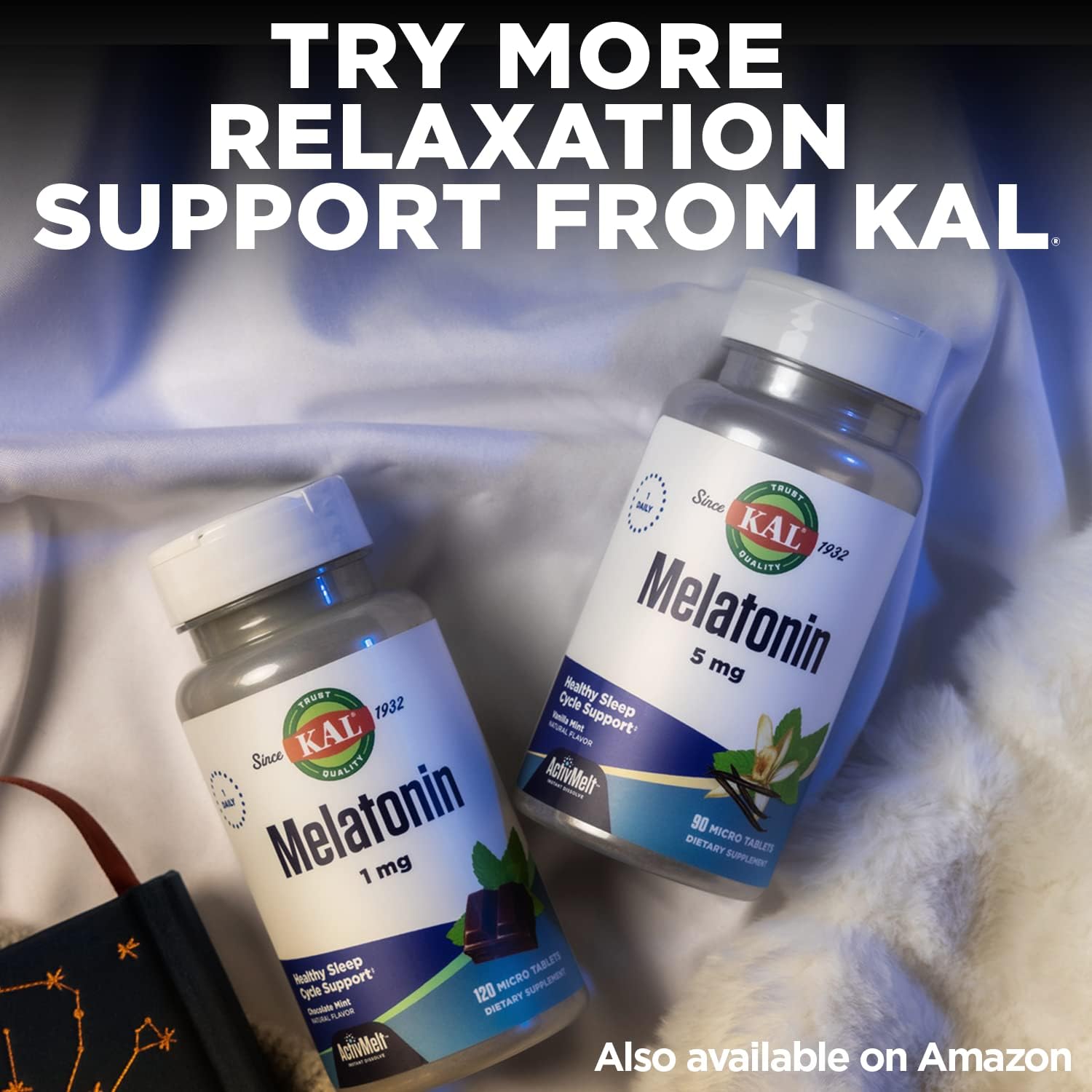 KAL Melatonin 3mg DropIns, Fast Acting Sleep Aid, Melatonin Drops for Calming Relaxation and Healthy Sleep Cycle Support, Natural Raspberry Flavor, 60 Day Guarantee, Approx. 88 Servings, 3 fl oz : Health & Household