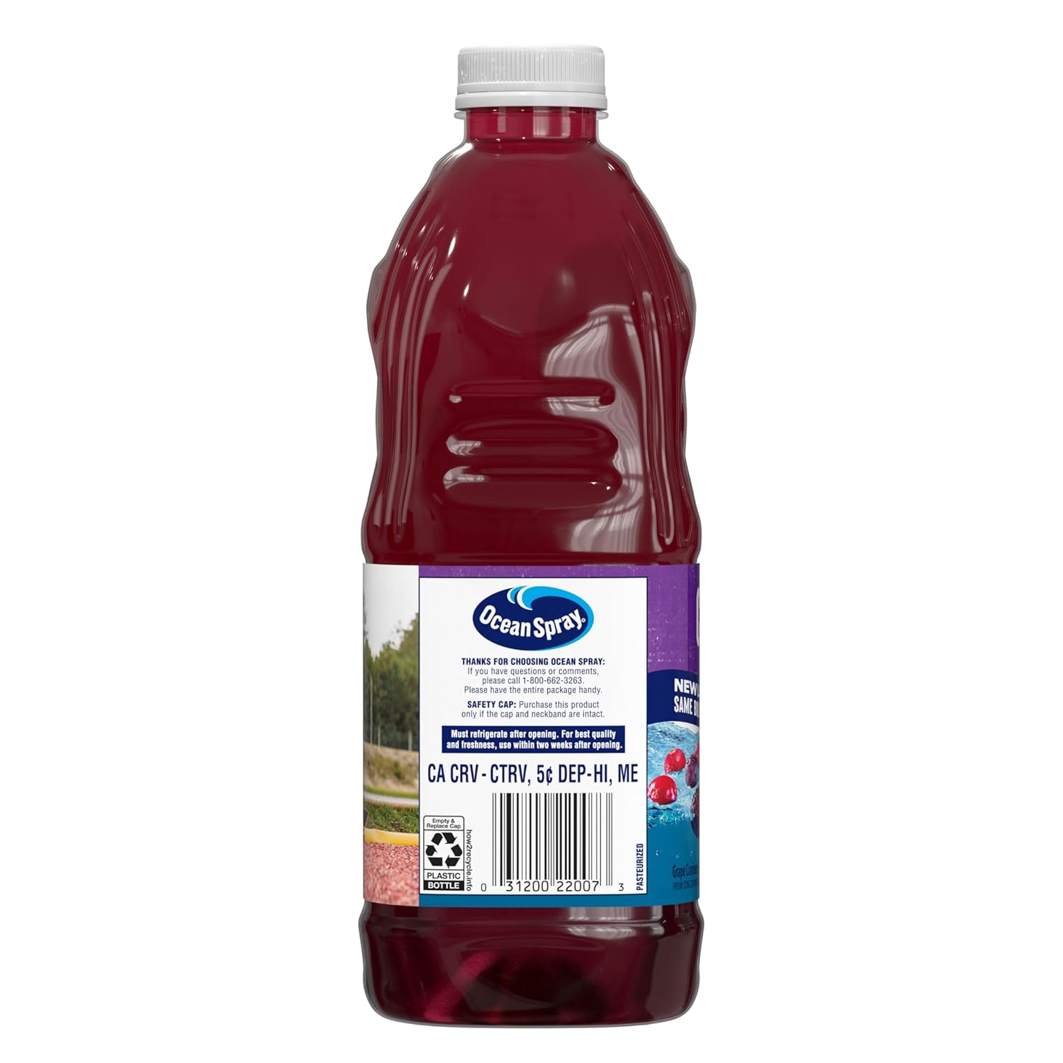 Ocean Spray Juice, Cranberry Grape, 64 Fl Oz Bottle