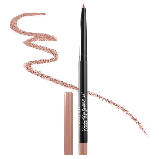 Maybelline Color Sensational Shaping Lip Liner With Self-Sharpening Tip, Rich Wine, Wine Red, 1 Count