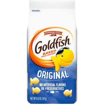 Goldfish Original Crackers, Snack Crackers, 6.6 Oz Bag