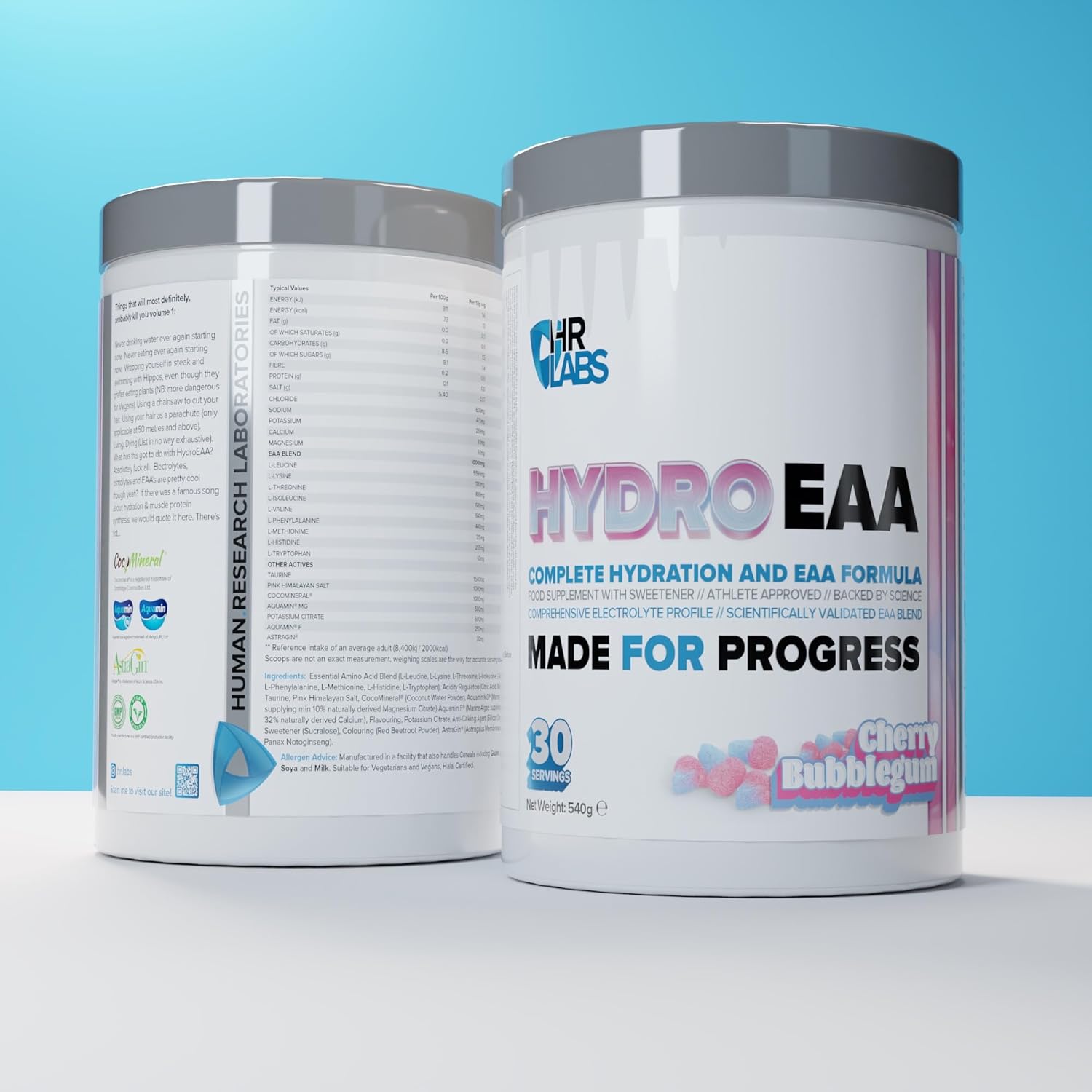 HR Labs HydroEAA, Complete Hydration & EAA Essential Amino Acid Formula, with Comprehensive Electrolytes Profile, 540g, 30 Servings, 4 Flavours (540g, Super Fresh OJ) : Amazon.co.uk: Health & Personal Care