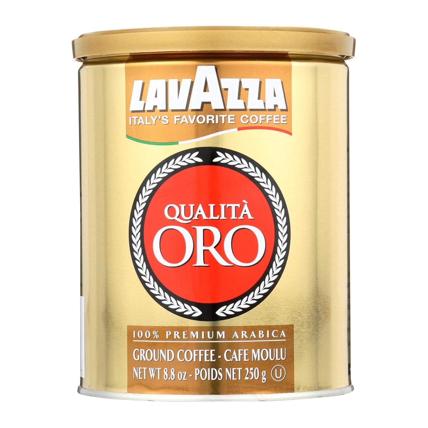 Lavazza Qualita Oro Ground Coffee, 8.8 Ounce (Pack Of 1) - Packaging May Vary