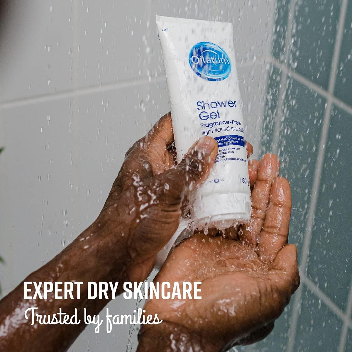 Oilatum Shower Gel For Eczema, Psoriasis And Dry Skin Conditions, Fragrance Free, Soothing Formula For Sensitive Skin, Hydrating Relief For Irritated Skin, Dermatologist Recommended, 1 X 500Ml