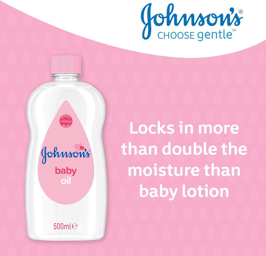 Johnson's baby aceite oil,500 ml