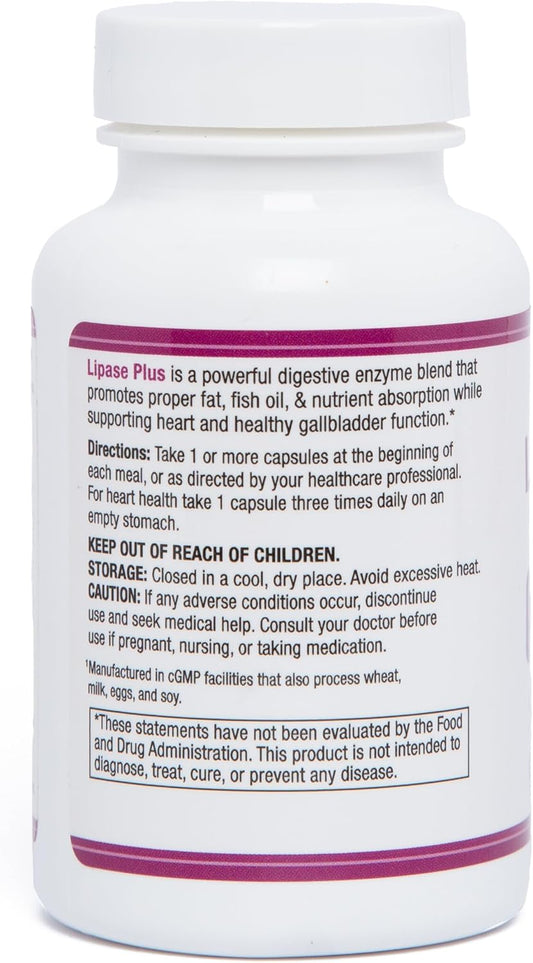 Ast Enzymes Lipase-Hp Plus – 90 Vegetarian Capsules - Digestive Enzymes For Fatty Foods – Keto Diet Digestive Enzyme Formula