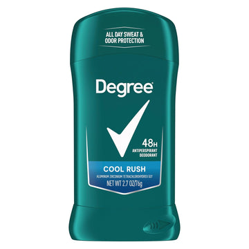 Degree Men Original Antiperspirant Deodorant Cool Rush 48-Hour Sweat & Odor Protection Antiperspirant For Men 2.7 Oz