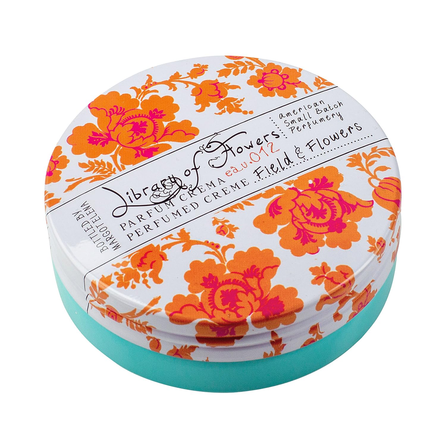 Library Of Flowers Willow & Water Parfum Crema, 2.5 Oz. - Cut Greens, Flowering Lotus & Watercress - Women'S Fragrance, Perfume For Women, Perfumed Body Lotion, Women’S Perfume