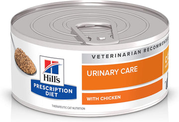 Hill'S Prescription Diet C/D Multicare Urinary Care With Chicken Wet Cat Food, Veterinary Diet, 5.5 Oz. Cans, 24-Pack