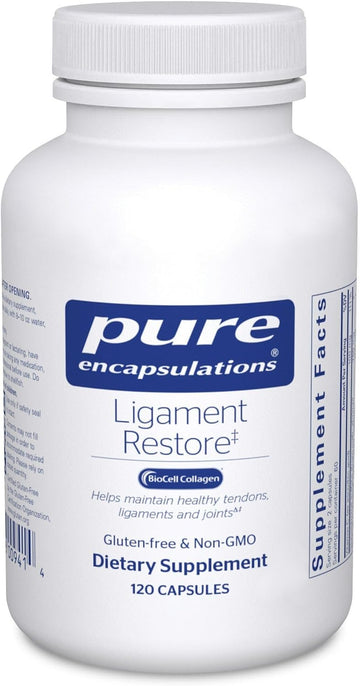 Pure Encapsulations - Ligament Restore - Dietary Supplement Helps Maintain Healthy Tendons, Ligaments And Joints - 120 Capsules