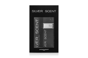 Jacques Bogart Silver Scent For Men - 2 Pc Gift Set 3.33Oz Edt Spray, 6.66Oz Body Spray