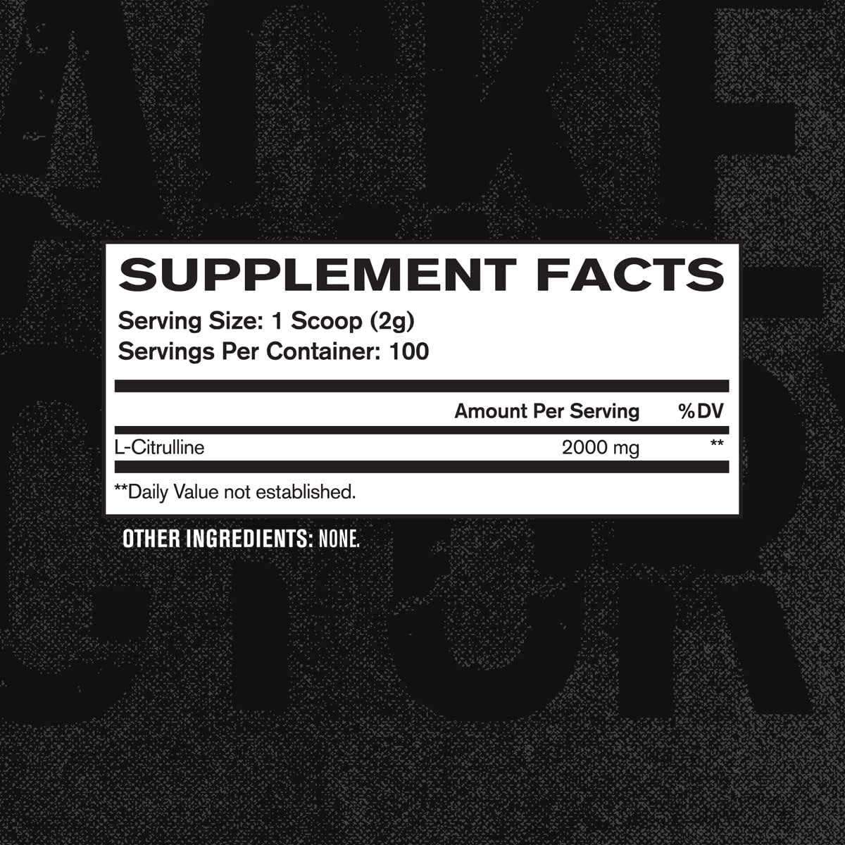 Jacked Factory L-Citrulline - Fermented L Citrulline Powder, Nitric Oxide Booster for Increased Blood Flow, Strength, & Endurance - 100 Servings, Unflavored : Health & Household