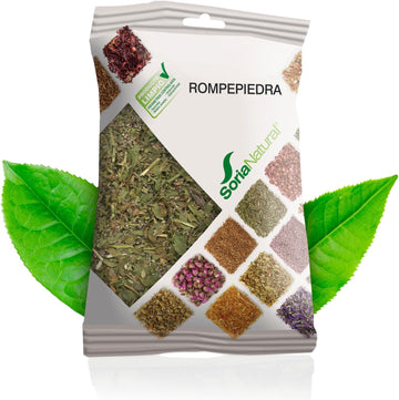 Soria Natural Stone Breaker In Bag – Help In Case Of Kidney Stones – Digestive And Diuretic – For Preparing In Infusion Or Decoction – Rich Active Ingredients – 100% Natural – 40 G Bag
