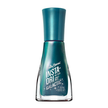 Sally Hansen Insta-Dri® Galactic, Astro-Nautical, Quick Dry, Long Lasting, Streak-Free Shine, Metallic Blue Nail Polish