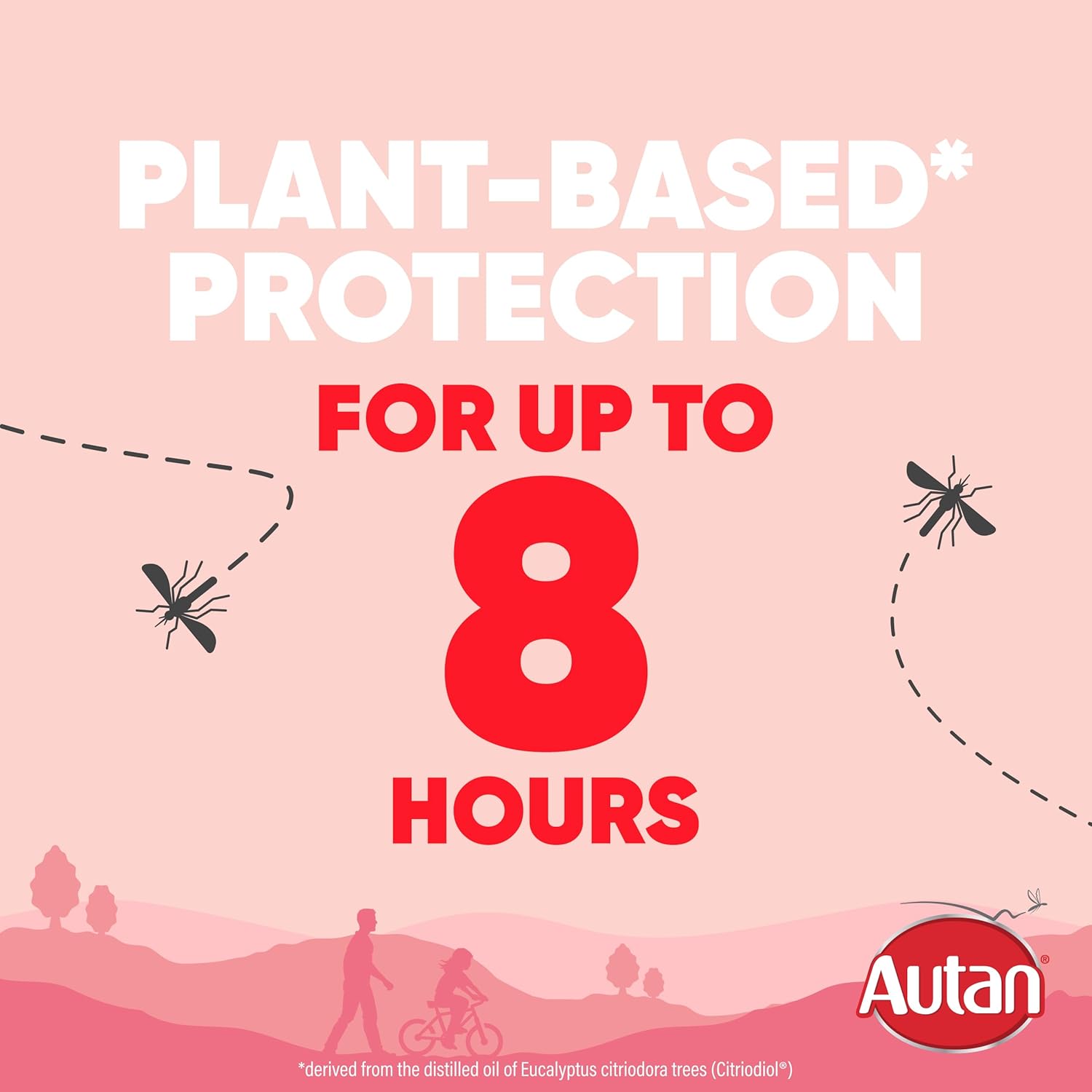 Autan Botanicals Mosquito & Insect Repellent Pump Spray, Travel Essentials, Suitable For Kids, Up to 6 Hours Plant Based Protection, DEET Free Formula, 100 ml : Amazon.co.uk: Garden