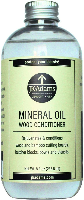 J.K. Adams 8-Ounce Mineral Oil Wood Conditioner : Health & Household