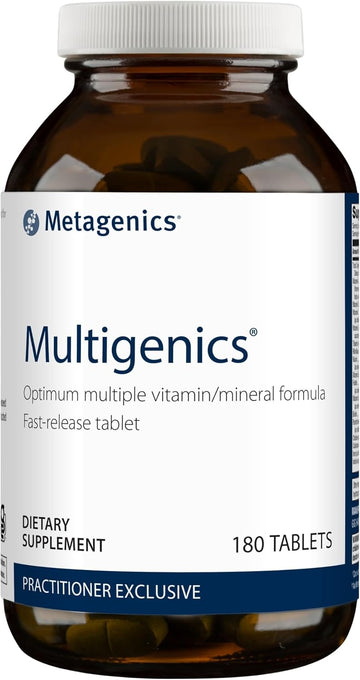 Metagenics Multigenics - Optimum Multiple Vitamin/Mineral Formula Fast-Release Tablet - 30 Servings