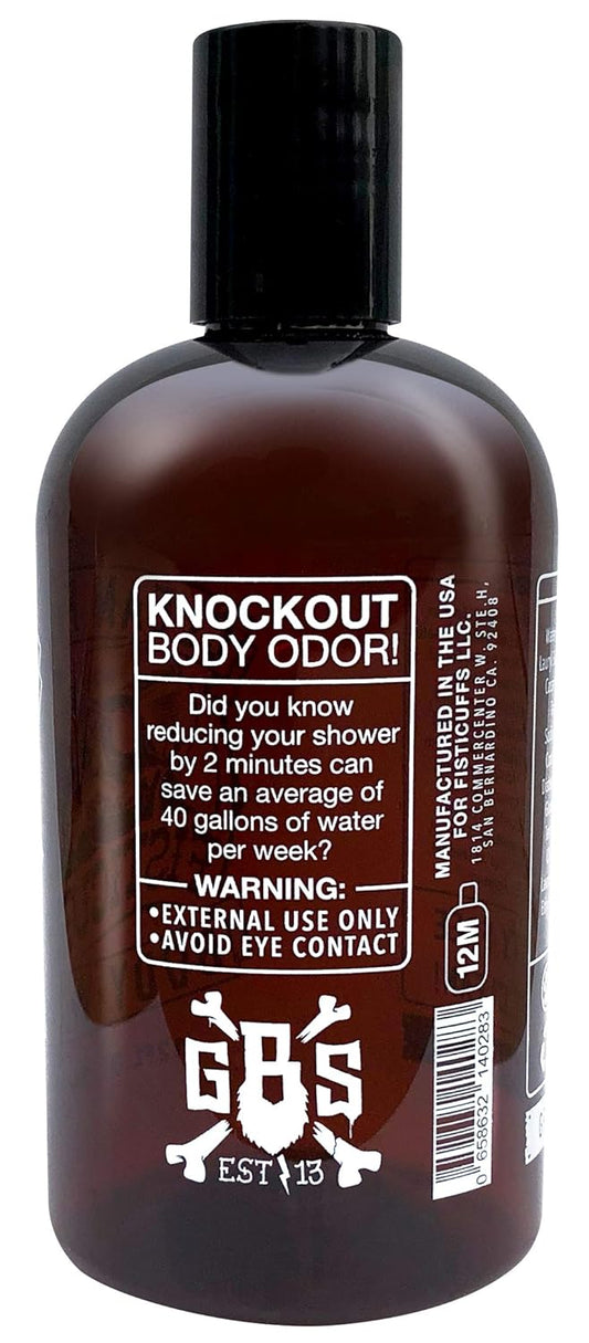 Grave Before Shave Fisticuffs Body Wash 12 Oz Bottle