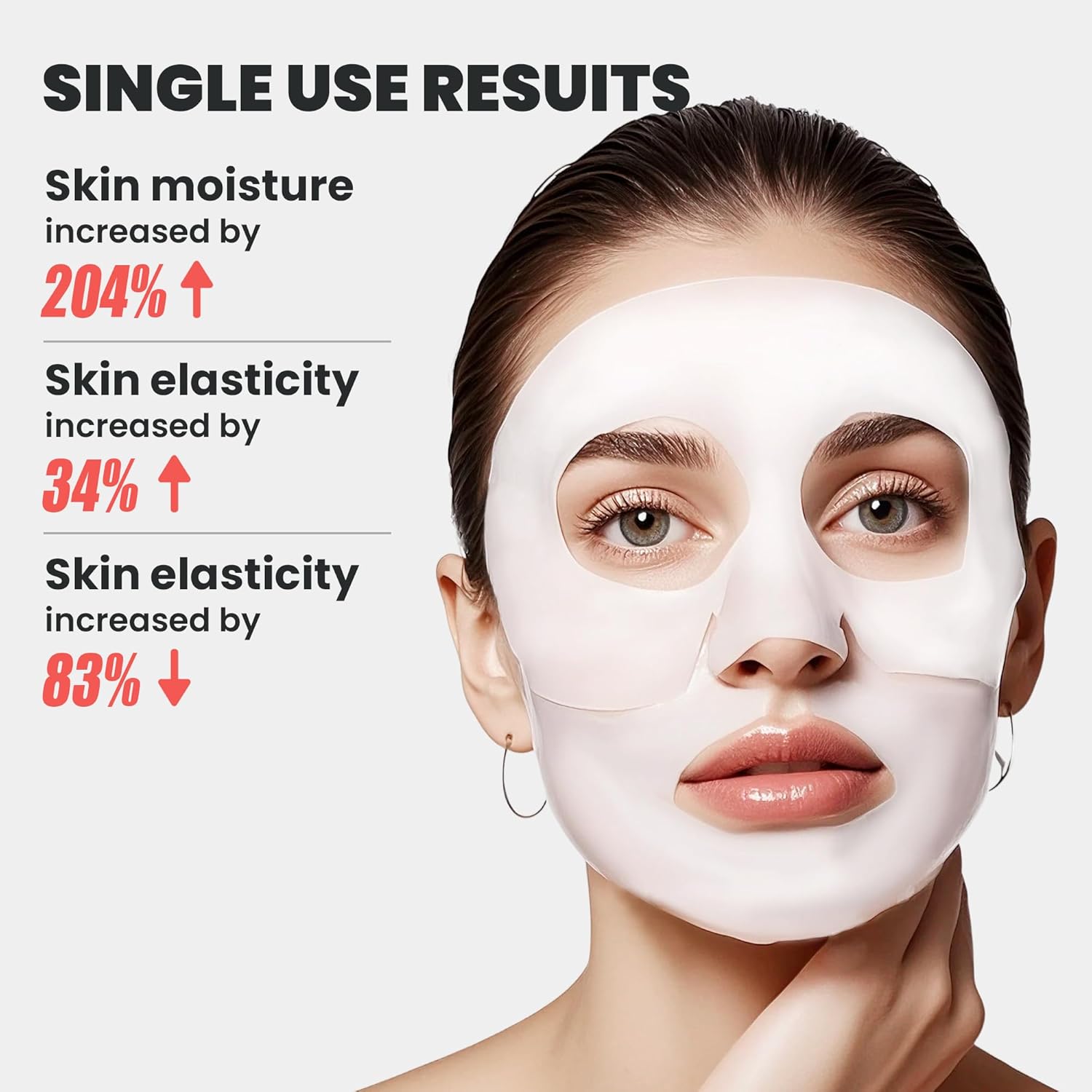 Dianzan Korean Overnight Bio-Collagen Mask, Deep Moisturizing, Firming, Glowing Glass Skin Mask, Brings Glass-Like Glow, Shrinks Pores, Diminishes Fine Lines, Gentle On Sensitive Skin, 35G X 4Ea : Beauty & Personal Care