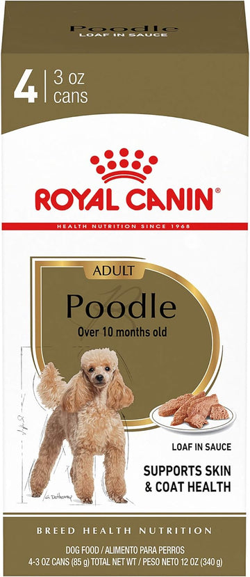 Royal Canin Poodle Adult Breed Specific Wet Dog Food, 3 oz. can