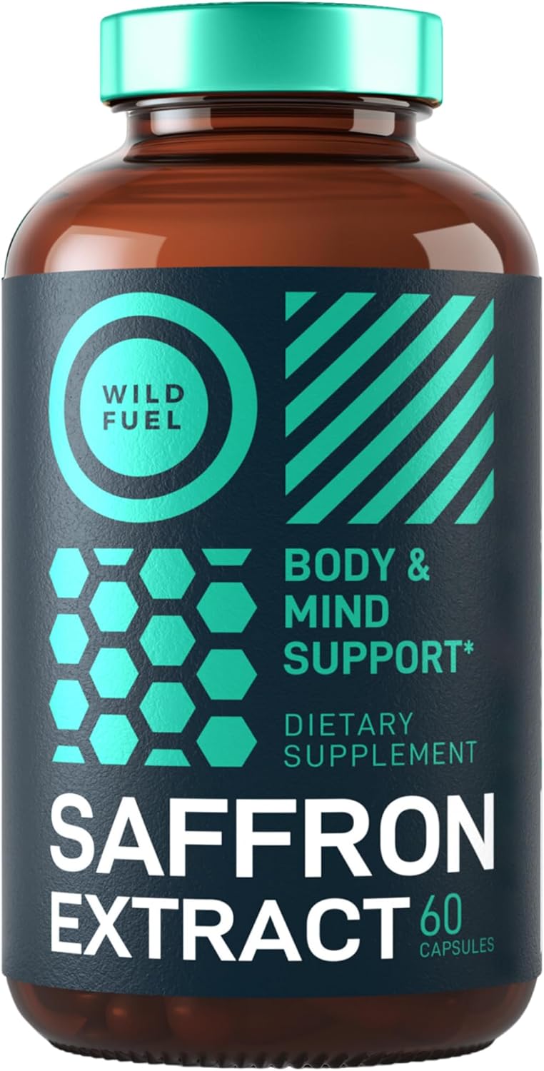 Buy Wild Fuel Pure Saffron Extract Antioxidants Supplement - Eye Health, Energy And Mood Support Happy Saffron - 0.3% Safranal 88.5Mg Supplements -120 Day Gluten-Free, Non-Gmo Vegan Saffron Capsules On  Free Shipping On Qualified Orders