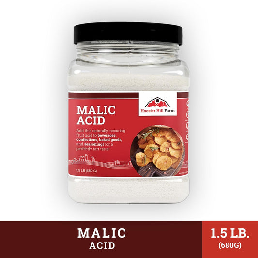 Hoosier Hill Farm Food Grade Malic Acid, 1.5LB (Pack of 1)