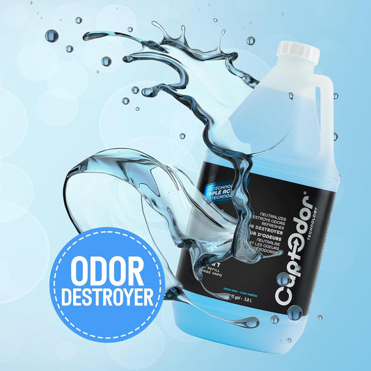 Sports Odor Destroyer Spray (1 x Gallon / 3.8L), Sports Gear Odor Eliminator & Deodorizer Spray - Neutralizer & Refresher Spray For Protective Equipment, Sportswear & Outdoor Gear