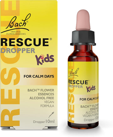 Rescue Remedy Kids Restful Nights Dropper, For A Natural Night’S Sleep, Flower Essences, To Support Your Child And Promote A Calming Bedtime Routine, Alcohol Free, Alternative To Sleep Aid For Kids