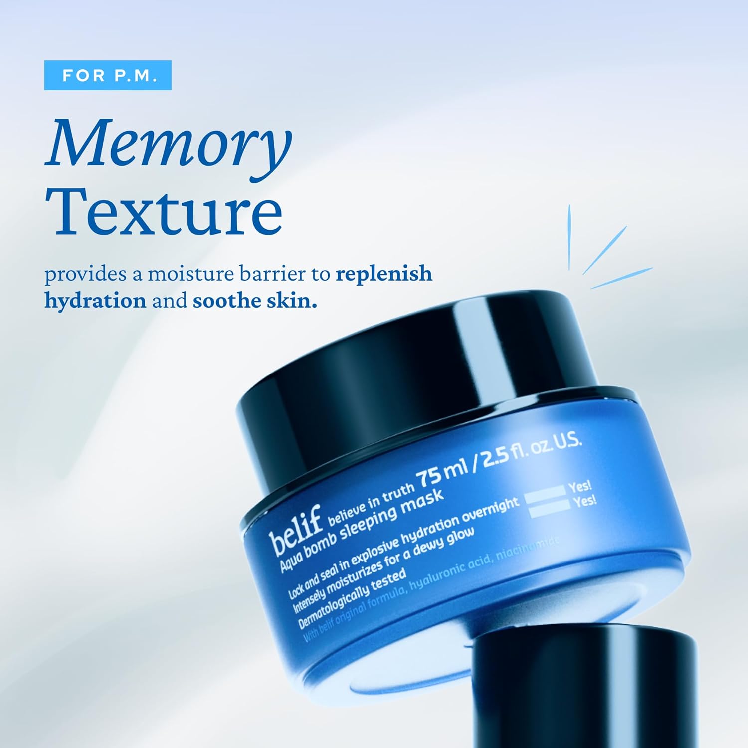 Belif Vitamin E Jelly Overnight Mask – Hydrating & Plumping Face Moisturizer With Red Algae & Jojoba Oil, Deep Repair For Glass Skin, Korean Sleeping Mask For Intense Hydration & Radiance, 2.53 Fl Oz : Beauty & Personal Care