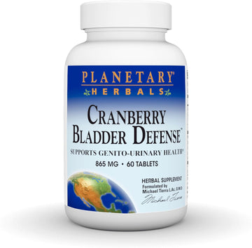Planetary Herbals Cranberry Bladder Defense 880mg 60 Tablets