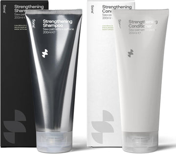 Sons Shampoo & Conditioner For Men. Dht-Blocker, Hair Thickening And Anti-Dandruff With Caffeine. Tackles Hair Loss, Thinning & Dry Scalp. Promotes Hair Growth. 3 Month Supply. Made In Europe
