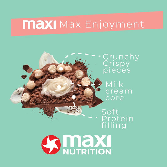 Maxinutrition Better Choice Protein Bar Chocolate Brownie, 15X 22.5G, 7.5G Protein Content, Low In Calories, 94Kcal Protein Bar