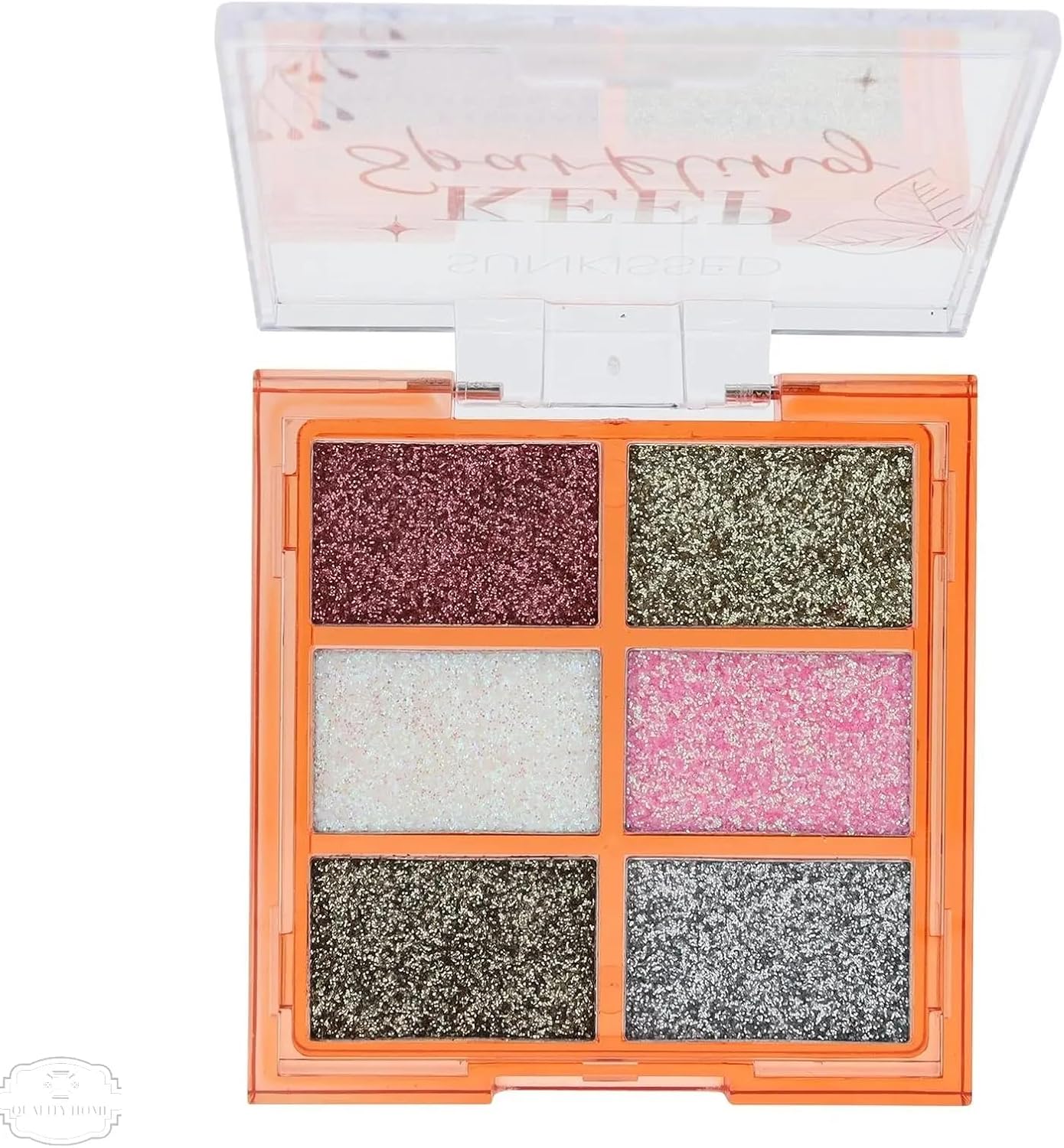 Sunkissed Keep Sparkling Glitter Eyeshadow Palette 6 X 1.1G